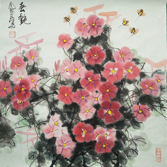 《春艳》68X68