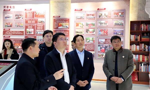 团省委书记陈明生赴365集团调研团学工作
